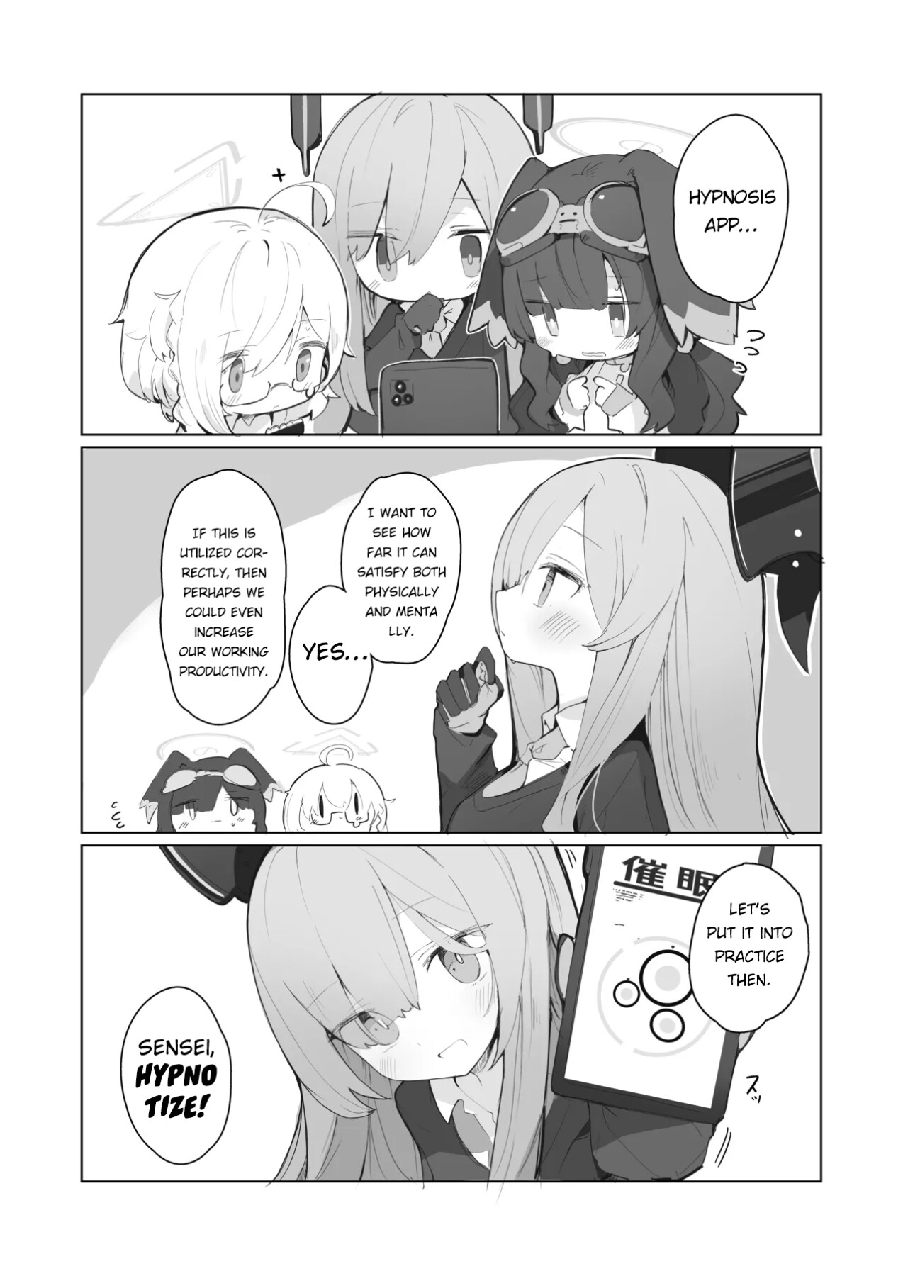 Hentai Manga Comic-A book about Veritas being hypnotized-Read-17